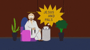 jesus phone GIF by South Park 