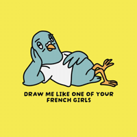 Draw Me French Girl GIF