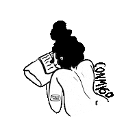 Girl Read Sticker