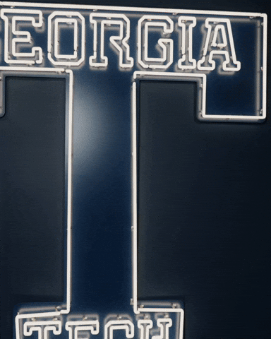 Georgia Tech Baseball GIF by Georgia Tech Yellow Jackets