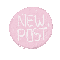 Pink Post Sticker