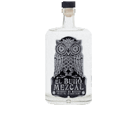 elbuhomezcal mezcal buho espadin buhomezcal Sticker