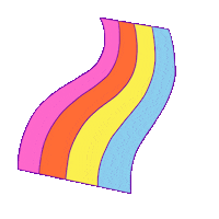 chrisuphues rainbow chris uphues shop beautiful days tutti fruitti Sticker