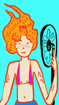 Climate Change Fan GIF