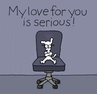 serious i love you GIF by Chippy the dog