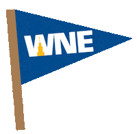 Pennant Wne Sticker by Western New England University