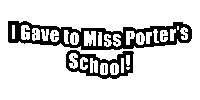 Mps Porters Sticker by Miss Porter's School