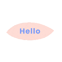 Bonjour Hello Sticker