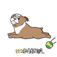 English Bulldog Dog Sticker