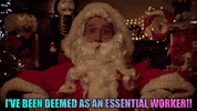 Santa Claus Fah GIF by FoilArmsandHog