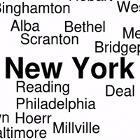 litaramaps travel typography usa america GIF