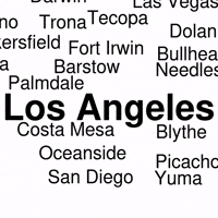 litaramaps travel typography usa america GIF