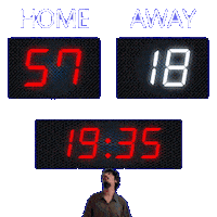 18 Away Sticker