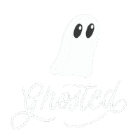 Halloween Ghost Sticker by Maggie Chen