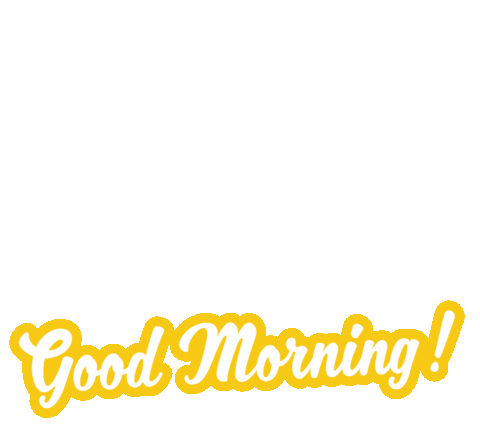 Goodmorning Sticker by TechPixies