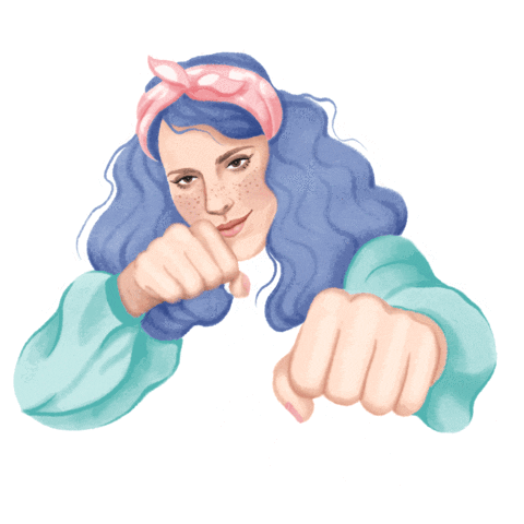 ContentNestle giphyupload power moca woman power Sticker