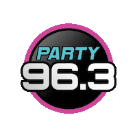 hubbardradiowpb party todays hits party 963 brroke and jeffrey in the morning Sticker