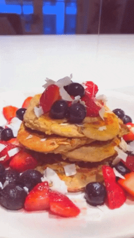 outcastfoods giphygifmaker yum breakfast sustainable GIF