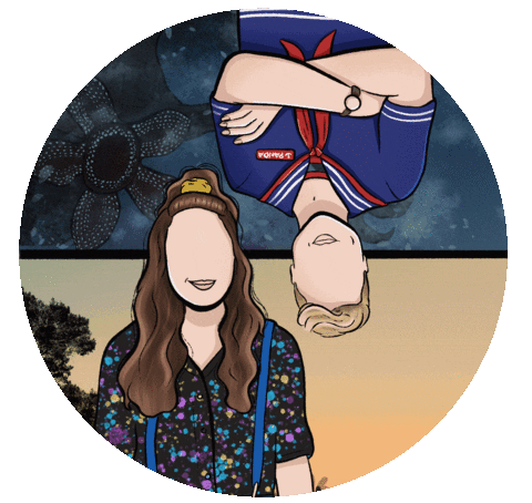 Stranger Things Coxinhanerd Sticker