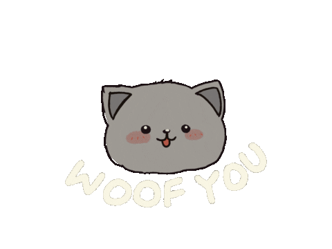Love My Dog Sticker
