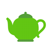 Tea Pot Sticker by FITCH