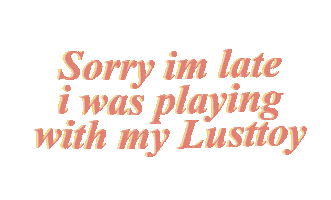 Love Sorry Sticker by Lusttoys