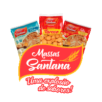 Biscoitos Bolachas Sticker by Massas Santana