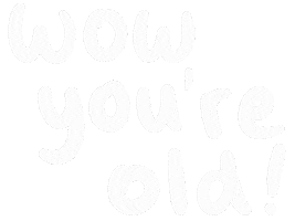 Happy Birthday Wow Sticker