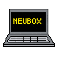Neubox internet office computer working Sticker