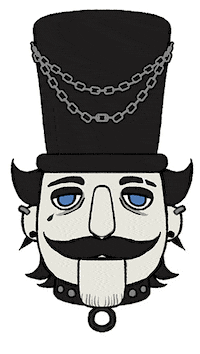 Art Christmas Sticker