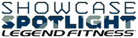 Show Off Dark Blue Sticker by Legend Fitness