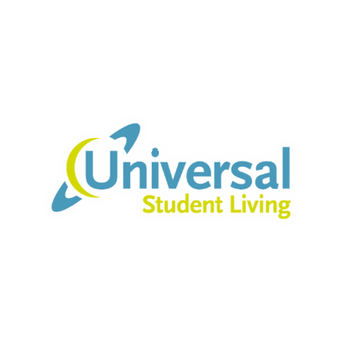 Universal Logo Sticker by Homes For Students