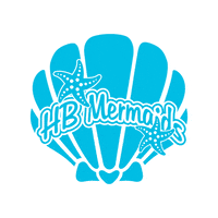 HBmermaids mermaid shell seashell hb mermaids GIF