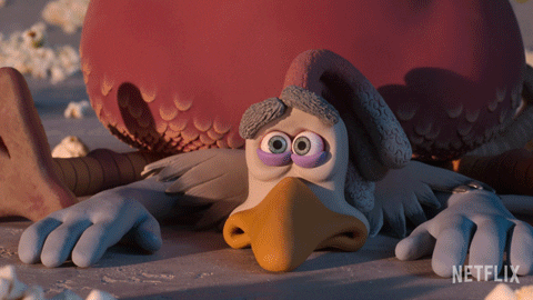 Angry Chicken Run GIF by NETFLIX