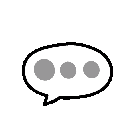 Ghost Speech Bubble Sticker by Geo Law