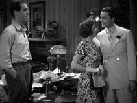 nessieellizabeth claudette colbert fred macmurray robert young the bride comes home GIF