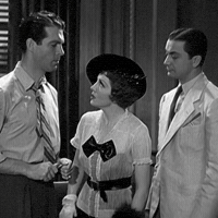 nessieellizabeth claudette colbert fred macmurray robert young the bride comes home GIF