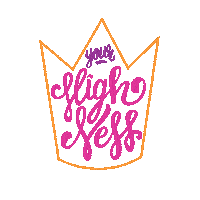 crown highness Sticker by CannaSmack
