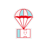 Bostamarketing rocket parcel bosta van bosta box Sticker