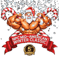Buffsanta Sticker by NPC Mid-American Winter Classic