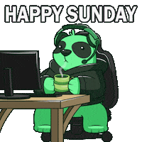 Chilling Good Morning Sticker by SuperVerse