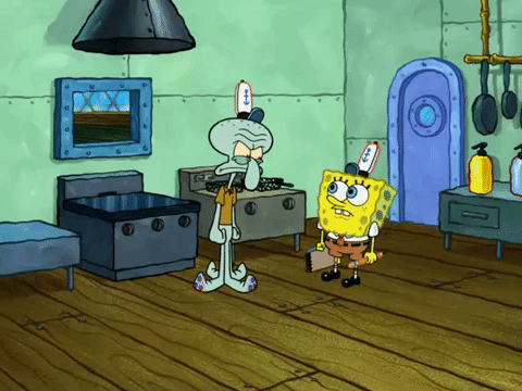 season 6 squid's visit GIF by SpongeBob SquarePants