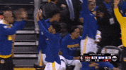 high five golden state warriors GIF by NBA