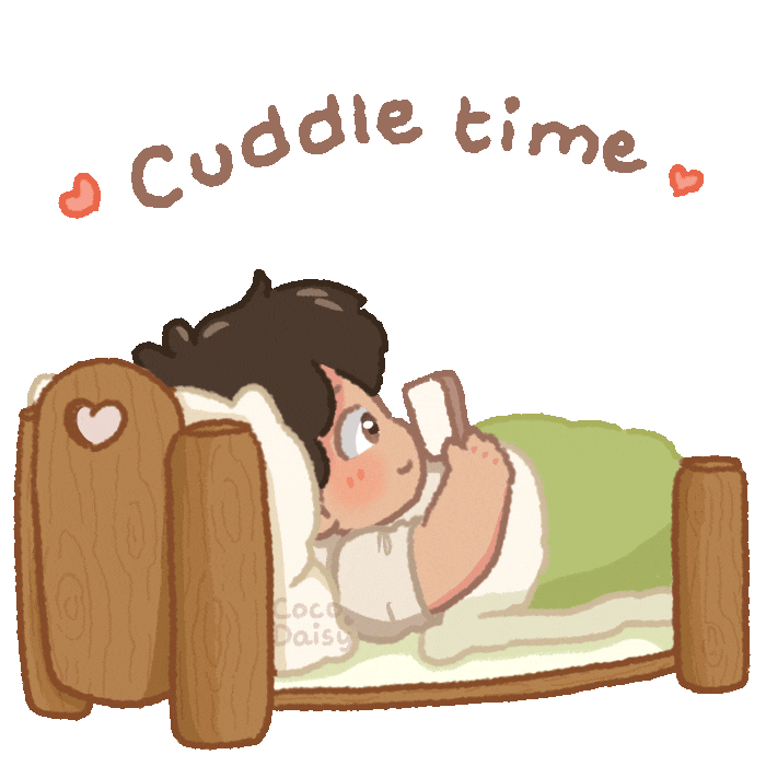 Comforting In Love Sticker by Cosytales