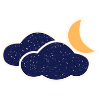 Sleepy Zzz Sticker by Sunday Bedding