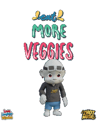 Plant Based Cooking Sticker by Zhot Music