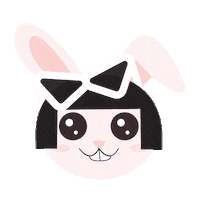 Brown Eyes Sunglasses Sticker