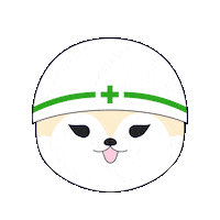 柴犬 ヘルメット Sticker