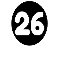 Number Blanco Sticker