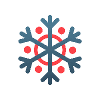 Snowdog-Arctic-Adventures sweden husky snowflake huskies Sticker